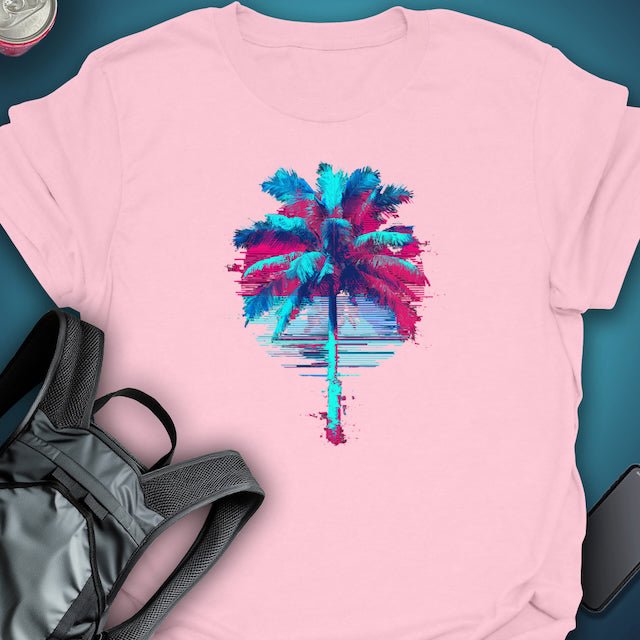 Ultrawave Palm graphic T-shirt – Festival clothing by Triptees