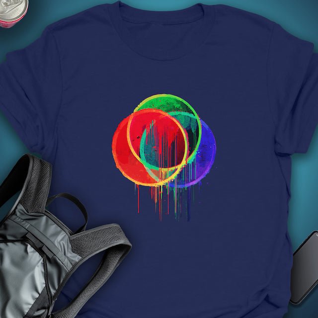 Venn Frequency graphic T-shirt – Festival clothing by Triptees