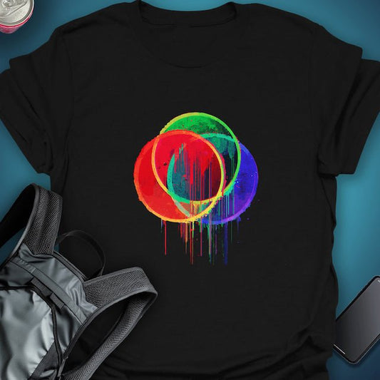 Venn Frequency graphic T-shirt – Festival clothing by Triptees