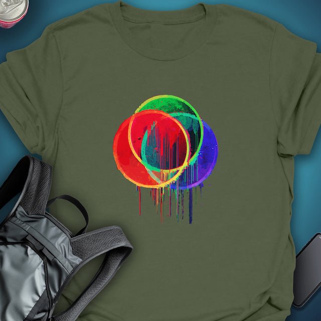 Venn Frequency graphic T-shirt – Festival clothing by Triptees