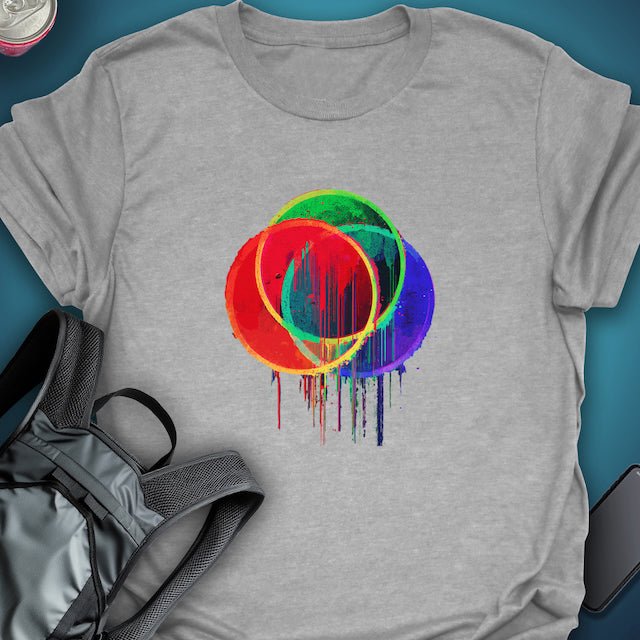 Venn Frequency graphic T-shirt – Festival clothing by Triptees