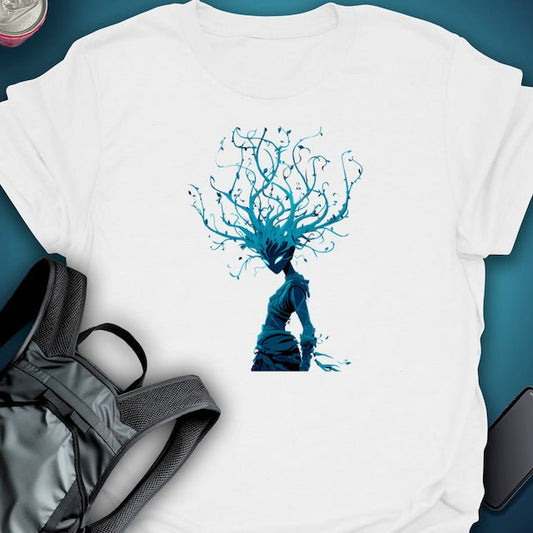 VERDANT WARDEN graphic T-shirt – Festival clothing by Triptees