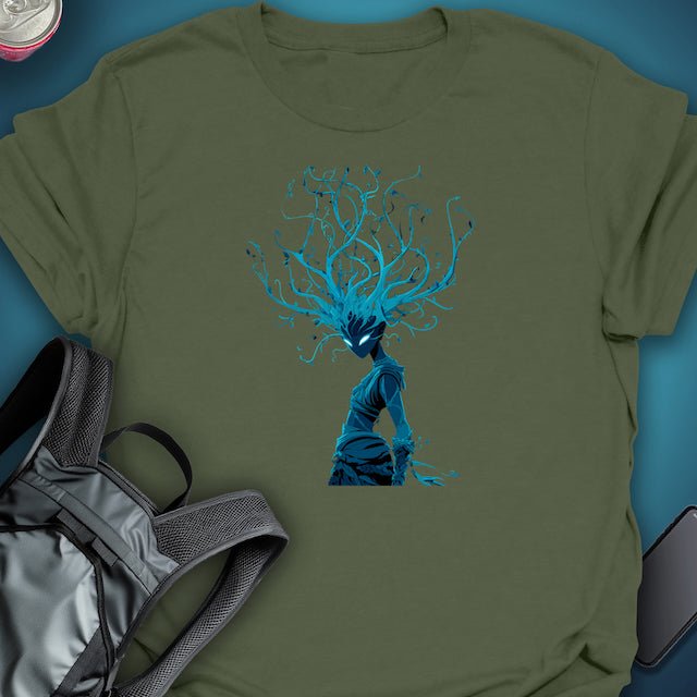 VERDANT WARDEN graphic T-shirt – Festival clothing by Triptees