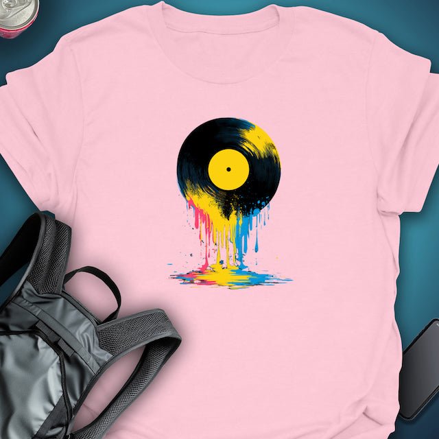 Vinyl Drip graphic T-shirt – Festival clothing by Triptees
