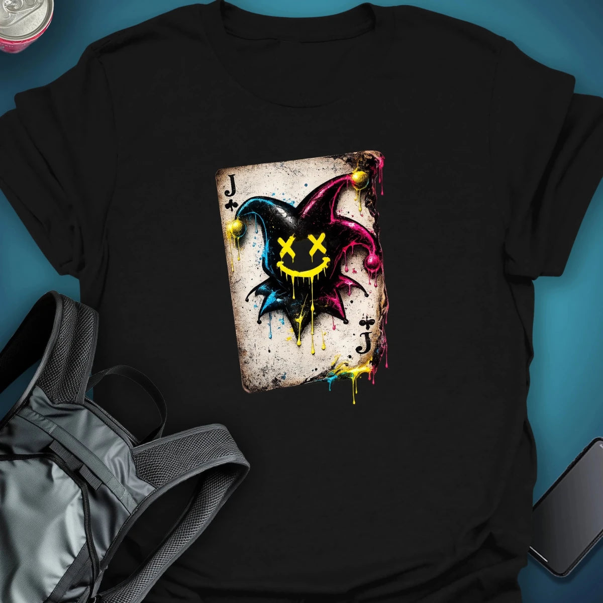 Wild Card Graphic T-shirt graphic T-shirt – Festival clothing by Triptees
