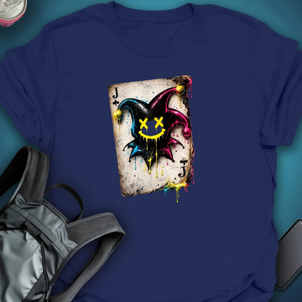 Wild Card Graphic T-shirt graphic T-shirt – Festival clothing by Triptees