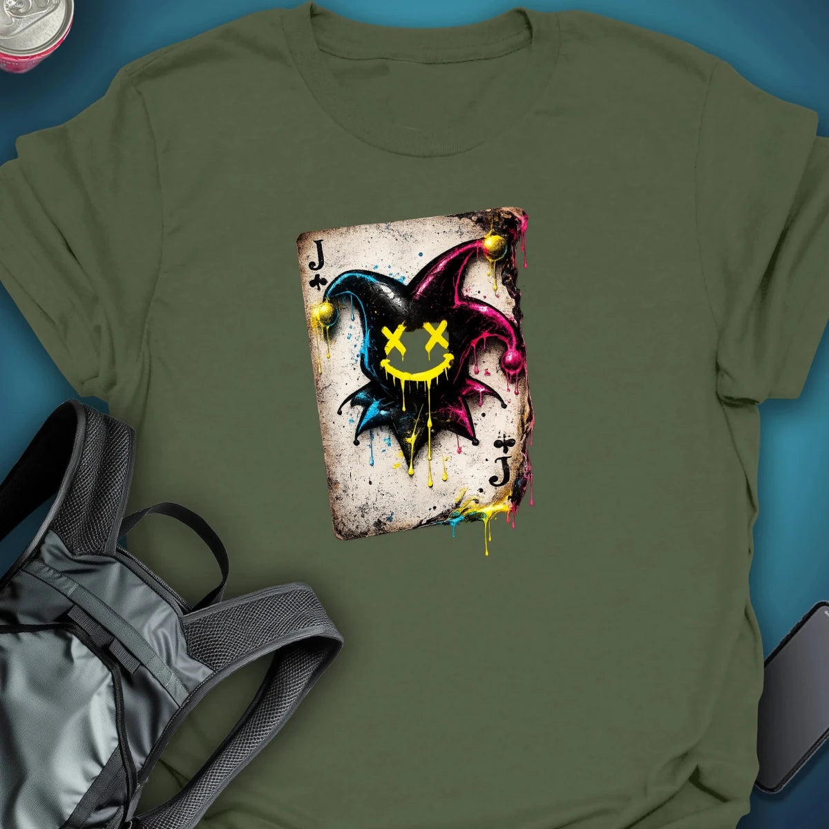 Wild Card Graphic T-shirt graphic T-shirt – Festival clothing by Triptees