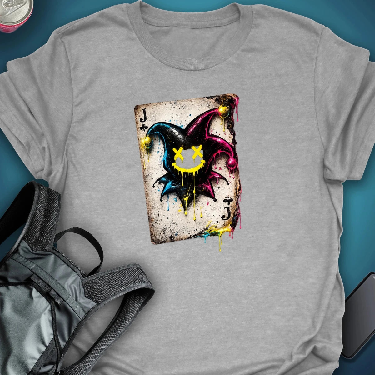 Wild Card Graphic T-shirt graphic T-shirt – Festival clothing by Triptees