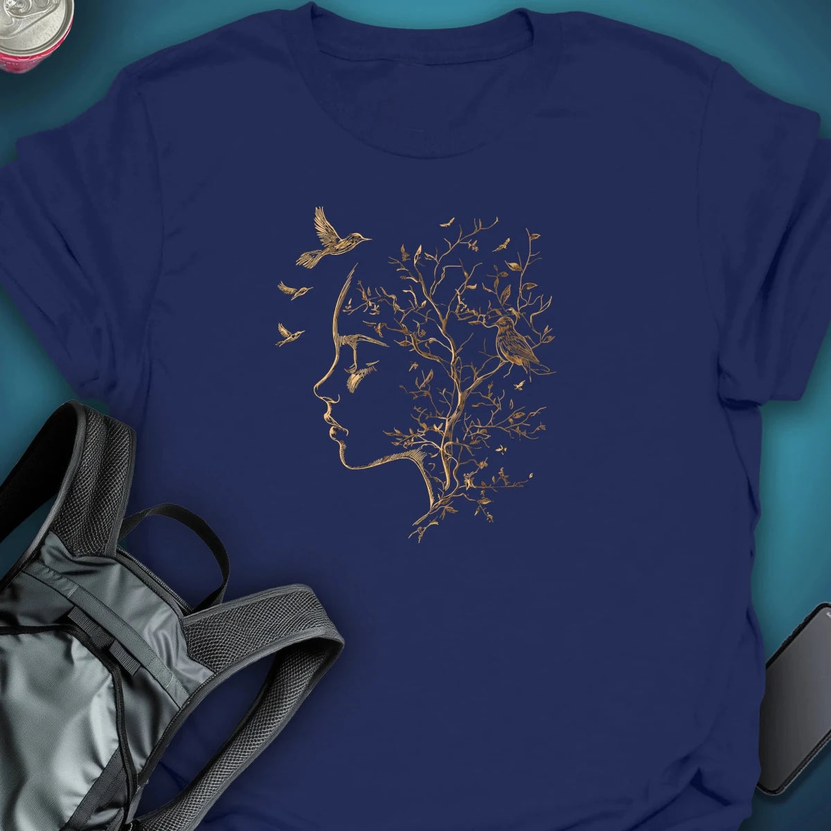 Wild Mind graphic T-shirt – Festival clothing by Triptees
