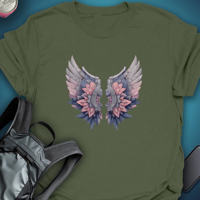 WINGED AXIS graphic T-shirt – Festival clothing by Triptees