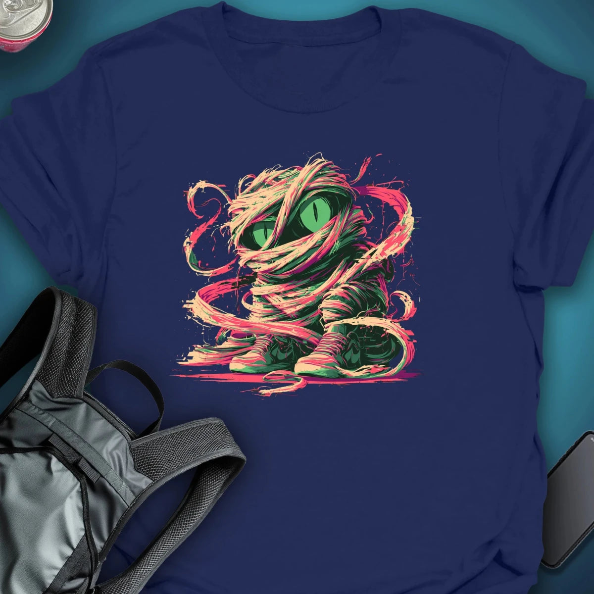 Wrapped Wrong graphic T-shirt – Festival clothing by Triptees