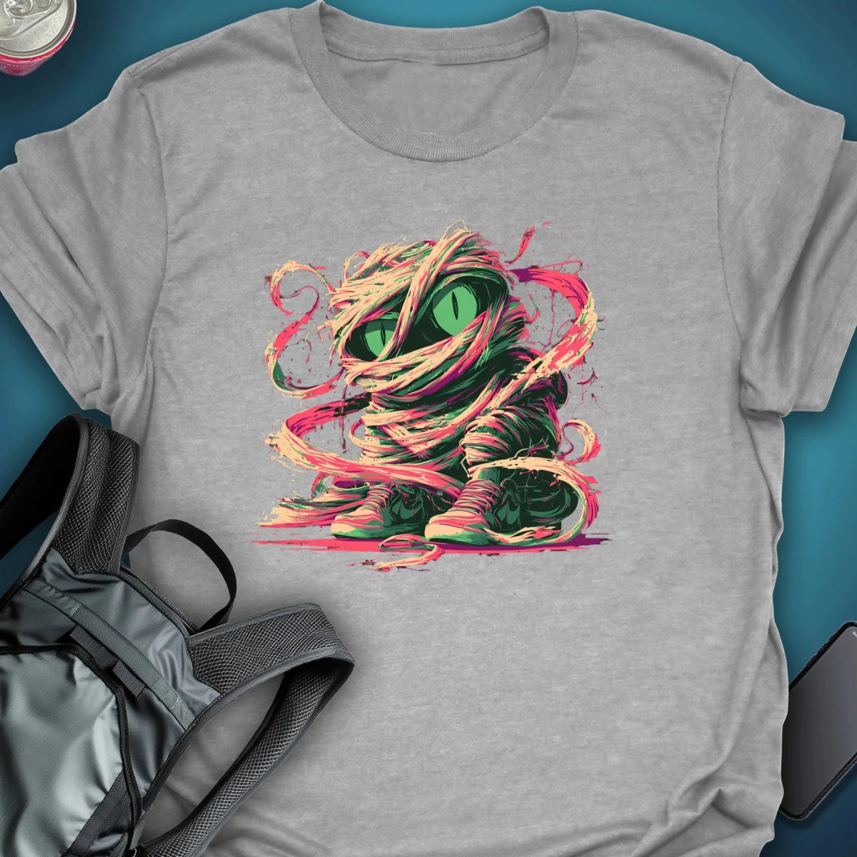 Wrapped Wrong graphic T-shirt – Festival clothing by Triptees