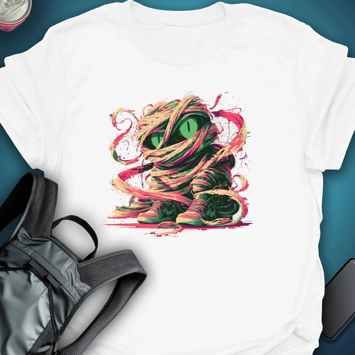 Wrapped Wrong graphic T-shirt – Festival clothing by Triptees