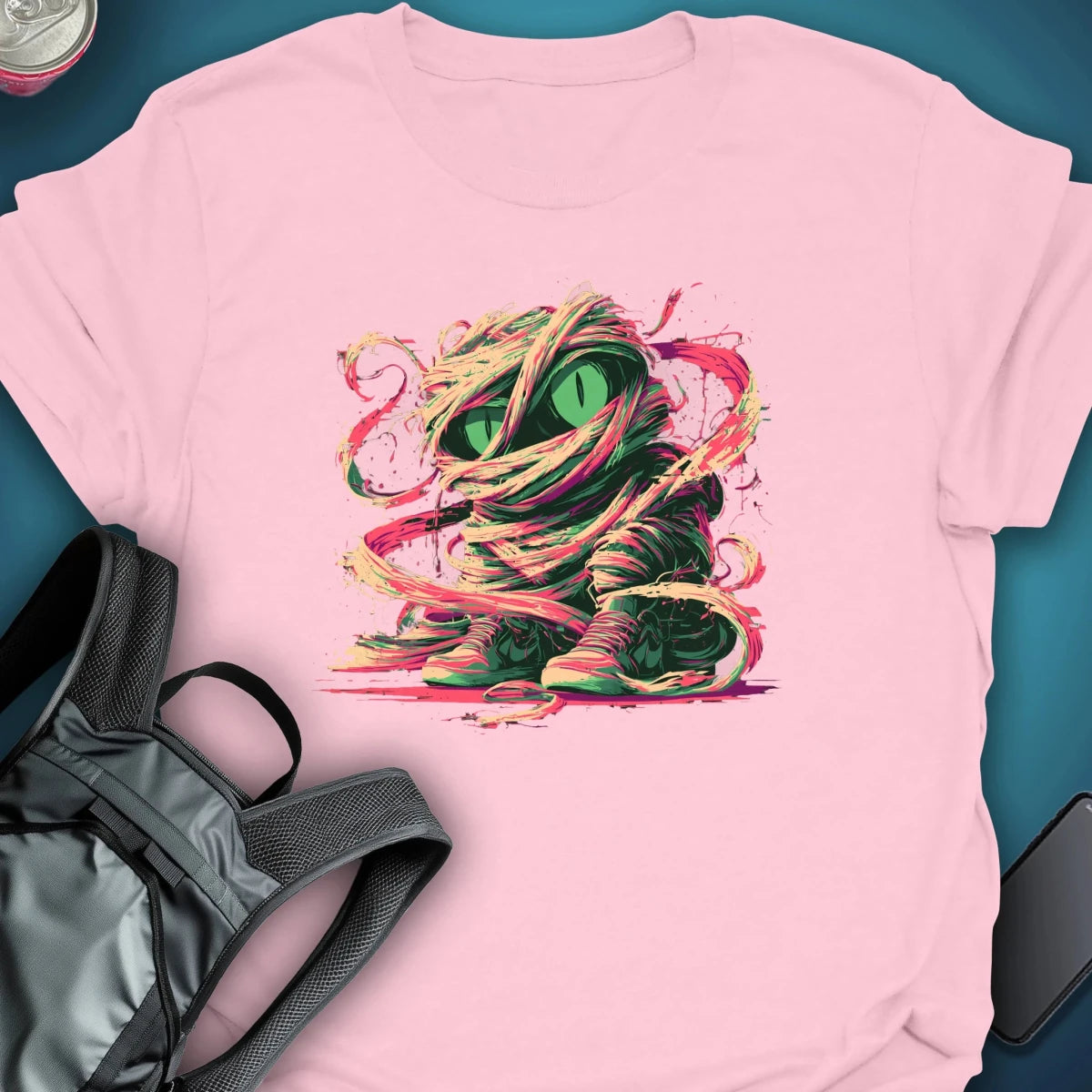 Wrapped Wrong graphic T-shirt – Festival clothing by Triptees
