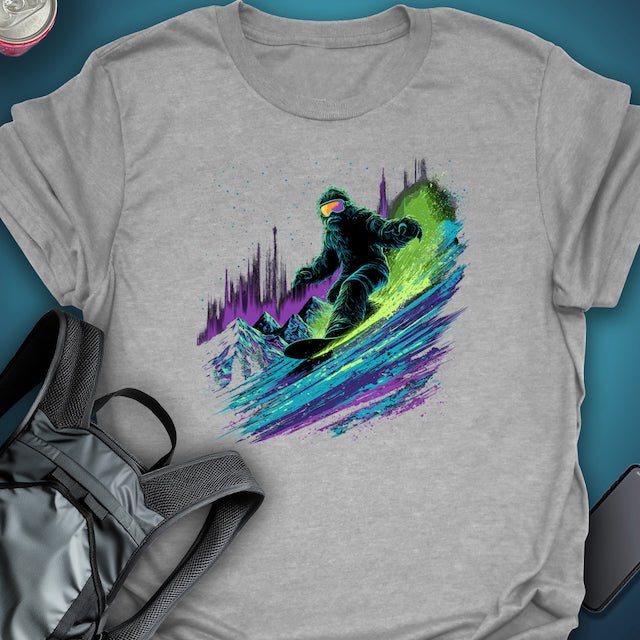 Yeti Ride graphic T-shirt – Festival clothing by Triptees