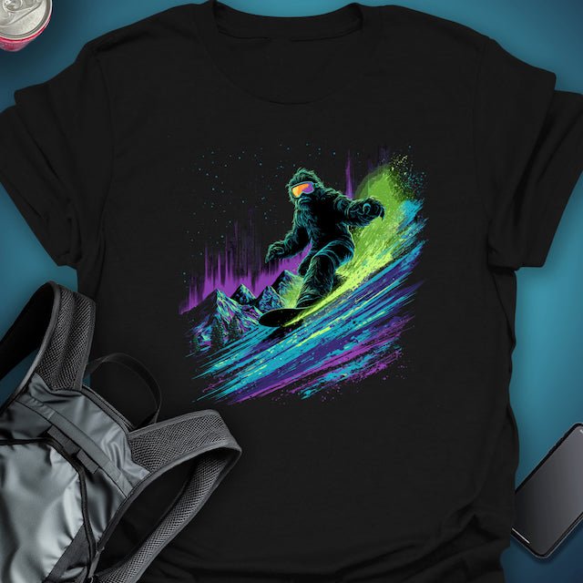 Yeti Ride graphic T-shirt – Festival clothing by Triptees