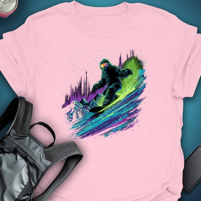 Yeti Ride graphic T-shirt – Festival clothing by Triptees