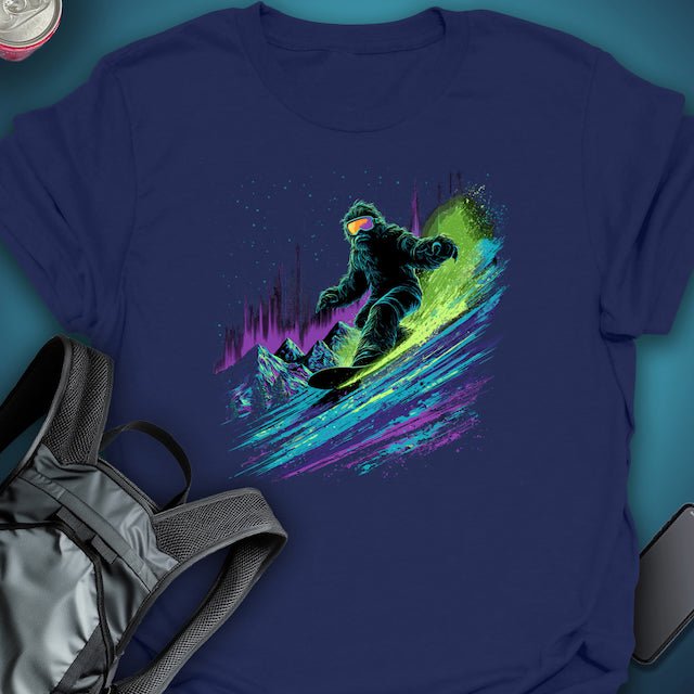 Yeti Ride graphic T-shirt – Festival clothing by Triptees